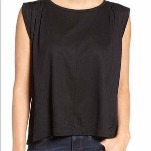 NWOT Madewell Overture Swing Tank Black-Medium